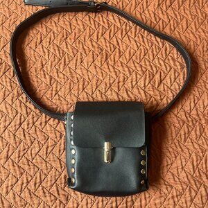 Faux Leather Belt Bag